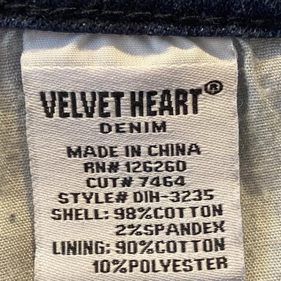 Velvet Heart Premium Denim Skirt Womens Size 31‎ (955) - Picture 6 of 7